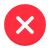 Red X icon